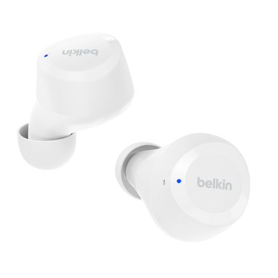 BELKIN SoundForm Bolt Wireless Bluetooth Earbuds - White, White - Thumbnail 2