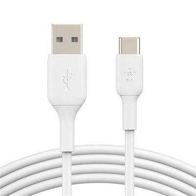 Belkin BoostCharge USB cable USB 2.0 1 m USB A USB C White