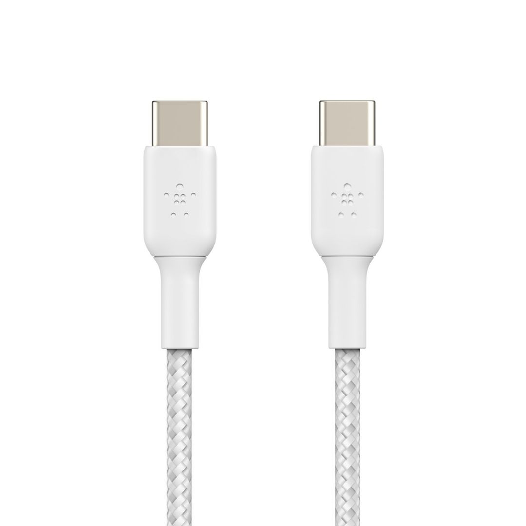Belkin CAB004BT2MWH2PK USB cable USB 2.0 2 m USB C White - Image 1