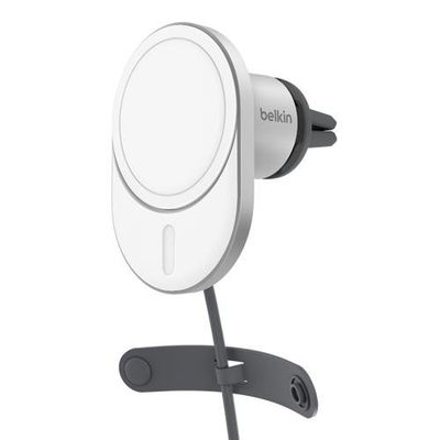 Belkin BoostCharge Pro Smartphone Silver. White USB Wireless charging