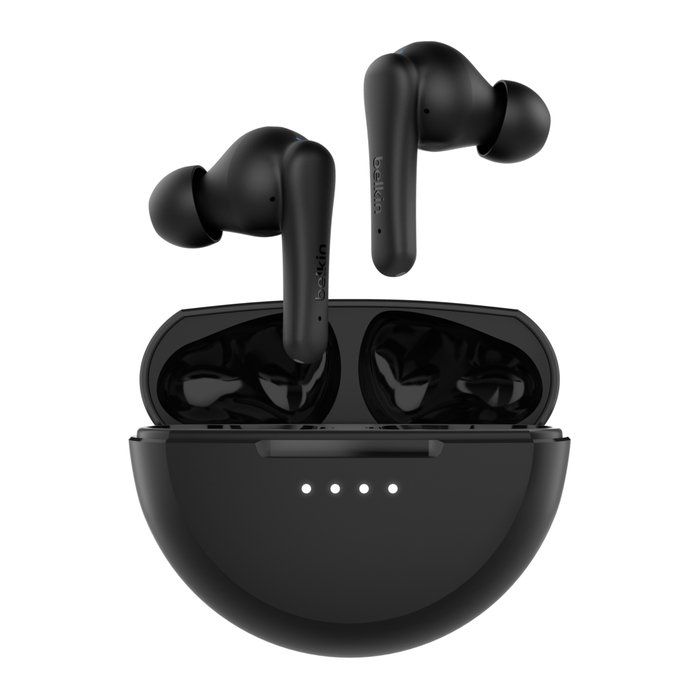 BELKIN SoundForm Rhythm True Wireless Bluetooth Earbuds - Black, Black - Image 1
