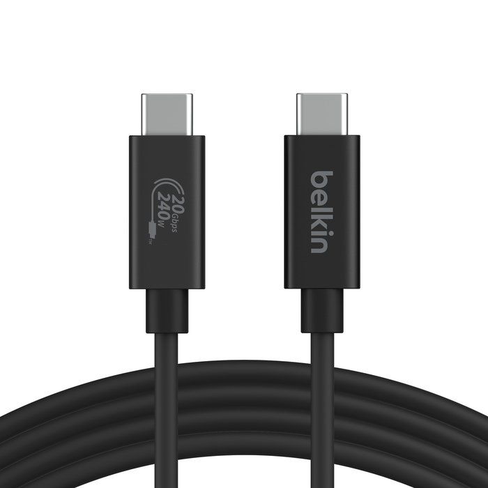 BELKIN Connect INZ004bt2MBK USB Type-C 4.0 Cable - 2 m - Image 1