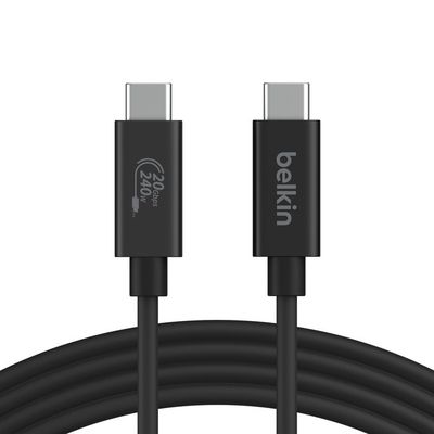 BELKIN Connect INZ004bt2MBK USB Type-C 4.0 Cable - 2 m