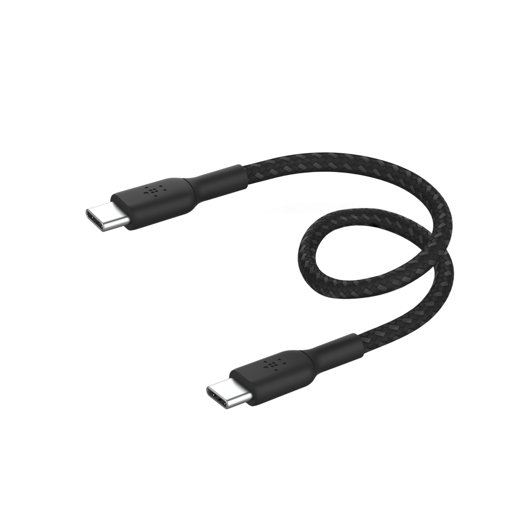 Belkin BoostCharge USB cable USB 2.0 0.15 m USB C Black - Image 1