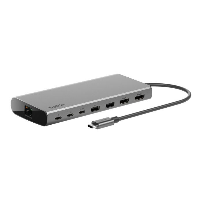 Belkin INC015BTSGY-CZ laptop dock/port replicator Wired USB 3.2 Gen 1 (3.1 Gen 1) Type-C Aluminium - Image 1