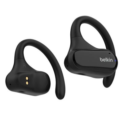 BELKIN SoundForm ClearFit Wireless Bluetooth Sports Earbuds - Black, Black