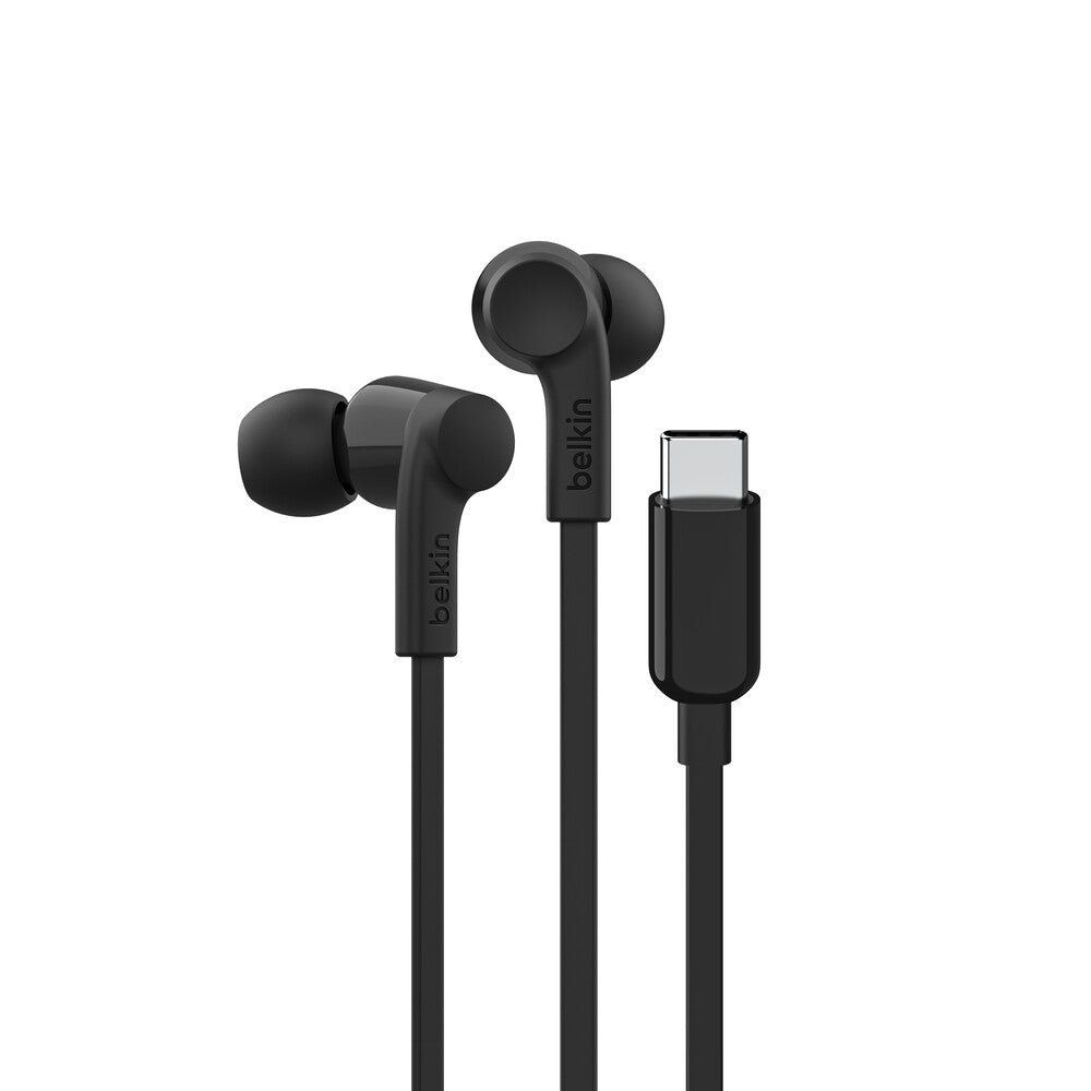 Belkin SoundForm Headset Wired In-ear Music/Everyday USB Type-C Black - Image 1