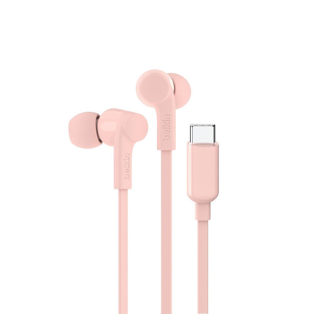 Belkin SoundForm Headset Wired In-ear Music/Everyday USB Type-C Pink - Image 1