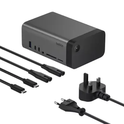 Belkin Connect USB Type-C 10000 Mbit/s Grey - Thumbnail 2