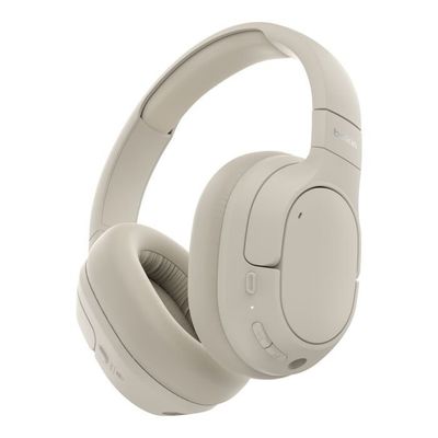 BELKIN SoundForm Isolate Wireless Bluetooth Noise-Cancelling Headphones - Sand, Cream