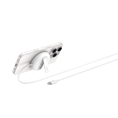 Belkin WIA011HQWH mobile device charger Headset. Smartphone White USB - Thumbnail 2