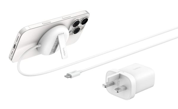 Belkin WIA011myWH Headset. Smartphone White USB Wireless charging Fast