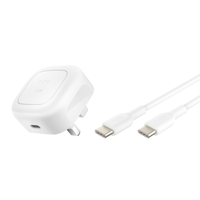 Belkin 20W USB PD WCHARGER WPPS WHT W1MC-C