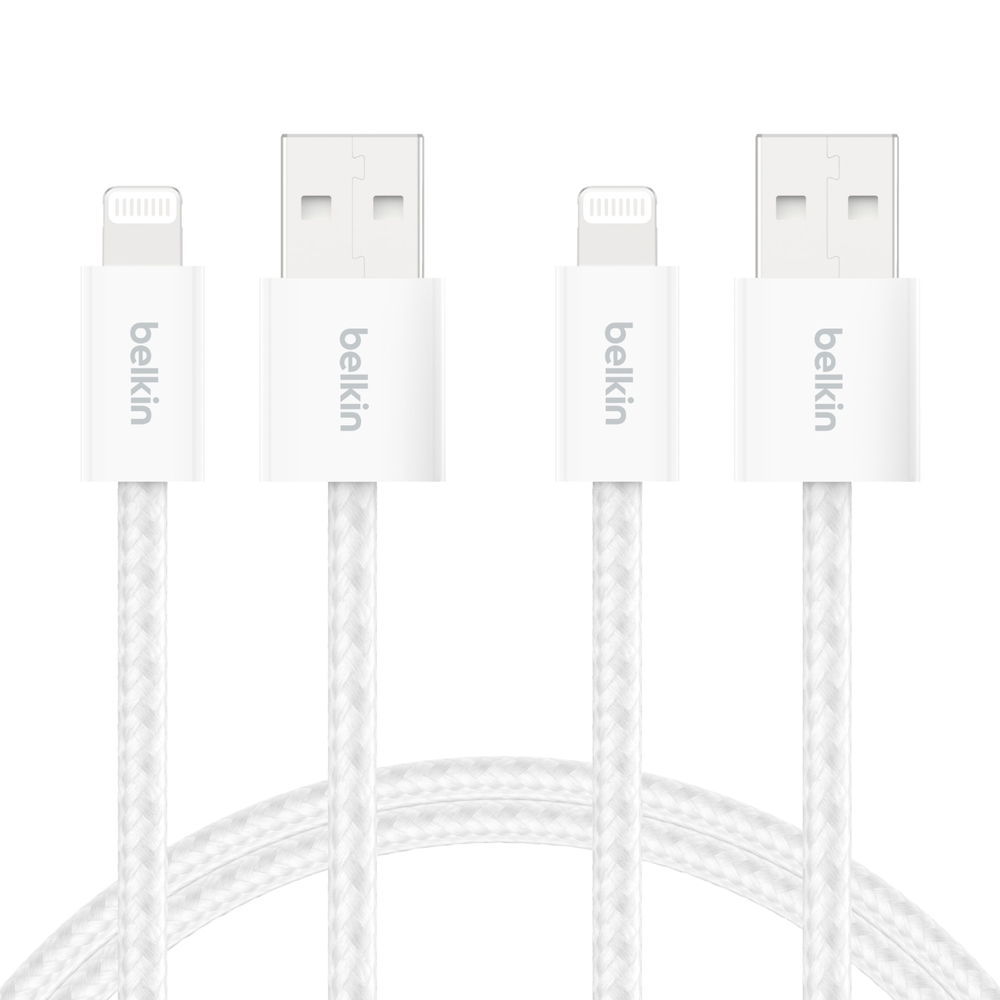 Belkin BoostCharge USB cable USB 2.0 USB A USB C/Lightning White - Image 1