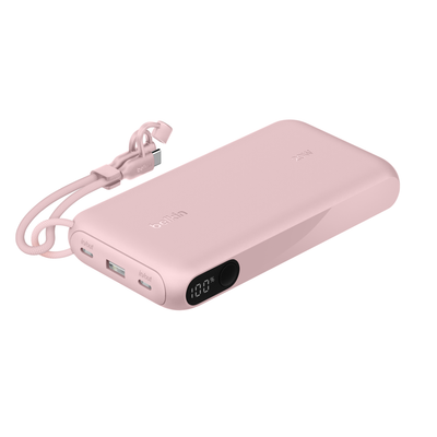 Belkin BPB028HQPK power bank 20000 mAh Pink - Thumbnail 2
