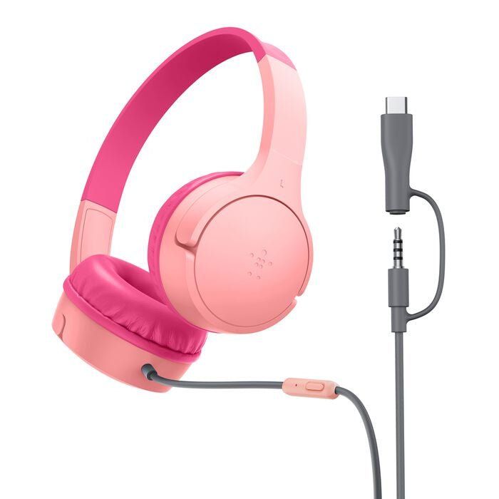 Belkin SoundForm Mini Headset Wired Head-band Calls/Music USB Type-C P - Image 1