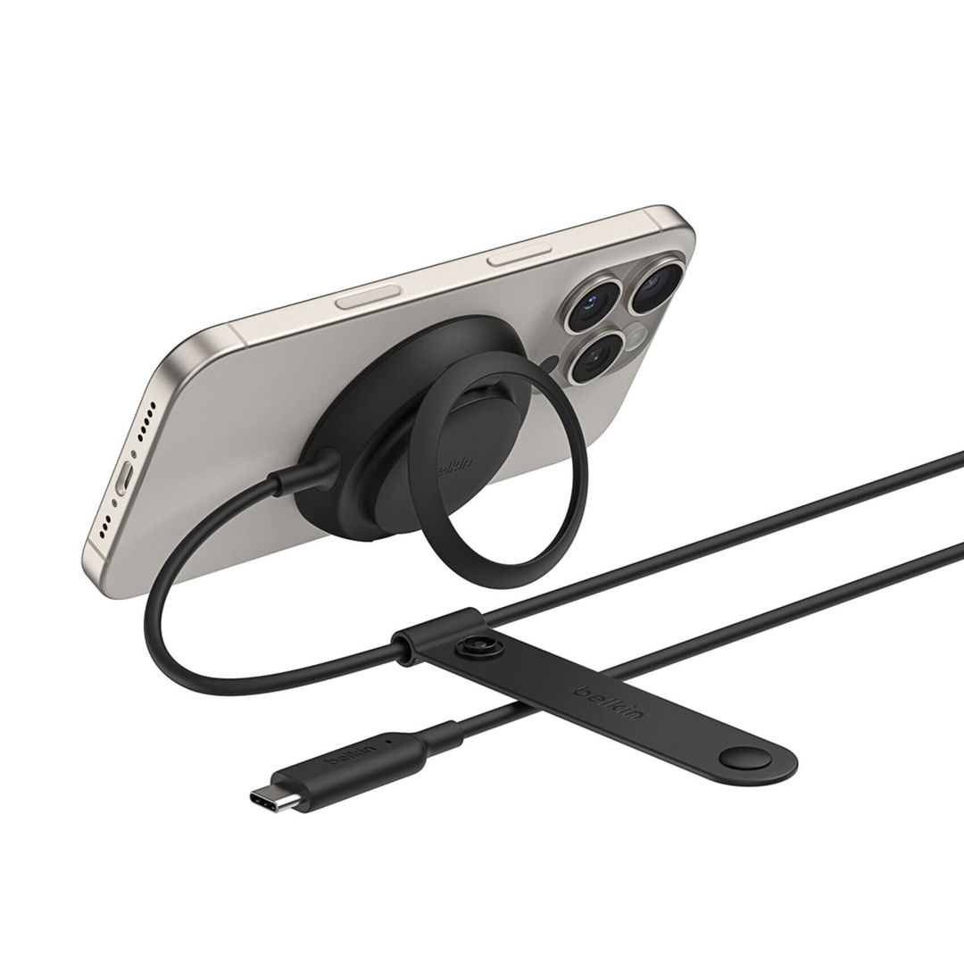 Belkin WIA014HQBK mobile device charger Headphones. Smartphone Black U - Image 1