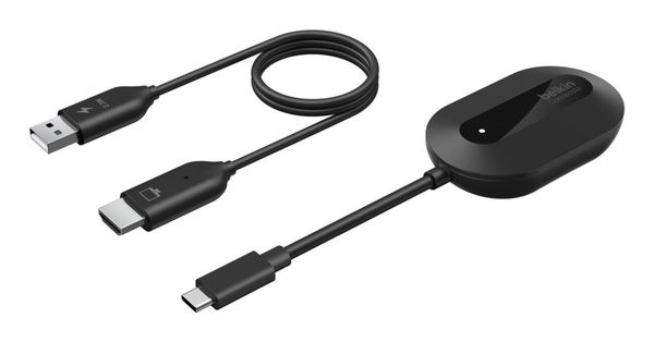 Belkin AVC024HQBK wireless display adapter USB Full HD Dongle