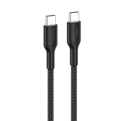 BELKIN Braided USB Type-C Cable for Nintendo Switch 2 - 2 m, Black, Black