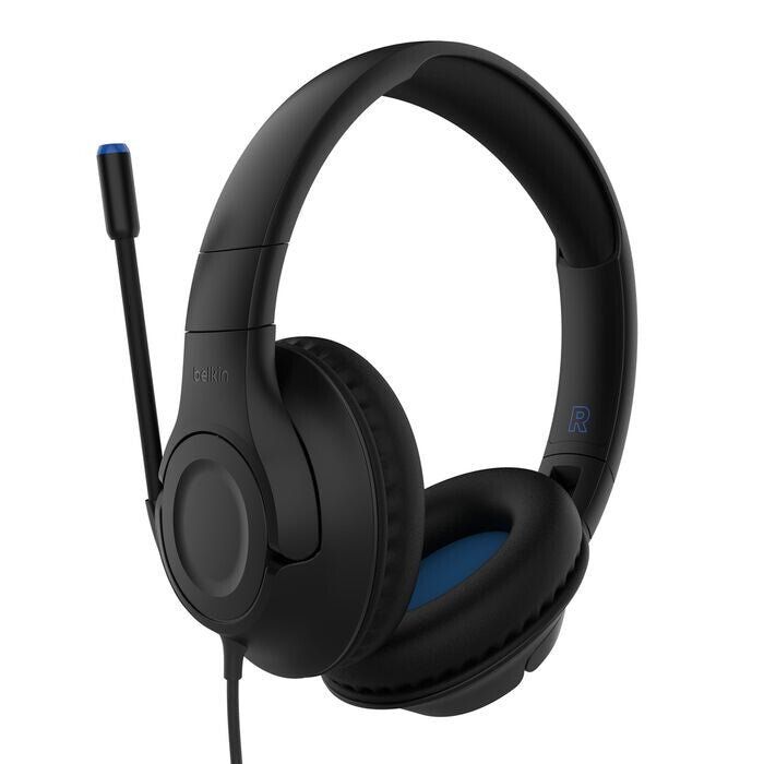 Belkin ENA011HQBK headphones/headset Wired Head-band Gaming Black - Image 1