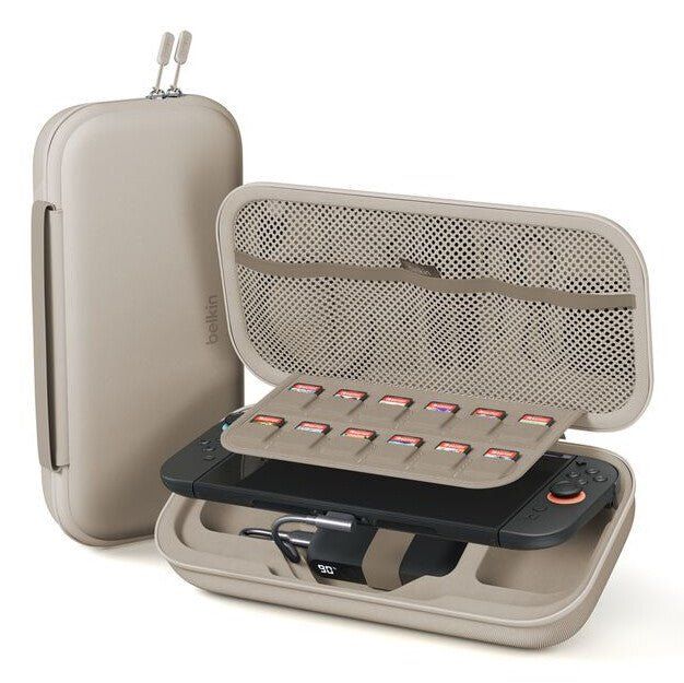 Belkin ENA001hqSA-V2 Travel case Nintendo Mesh. Polyester. Velvet Sand - Image 1