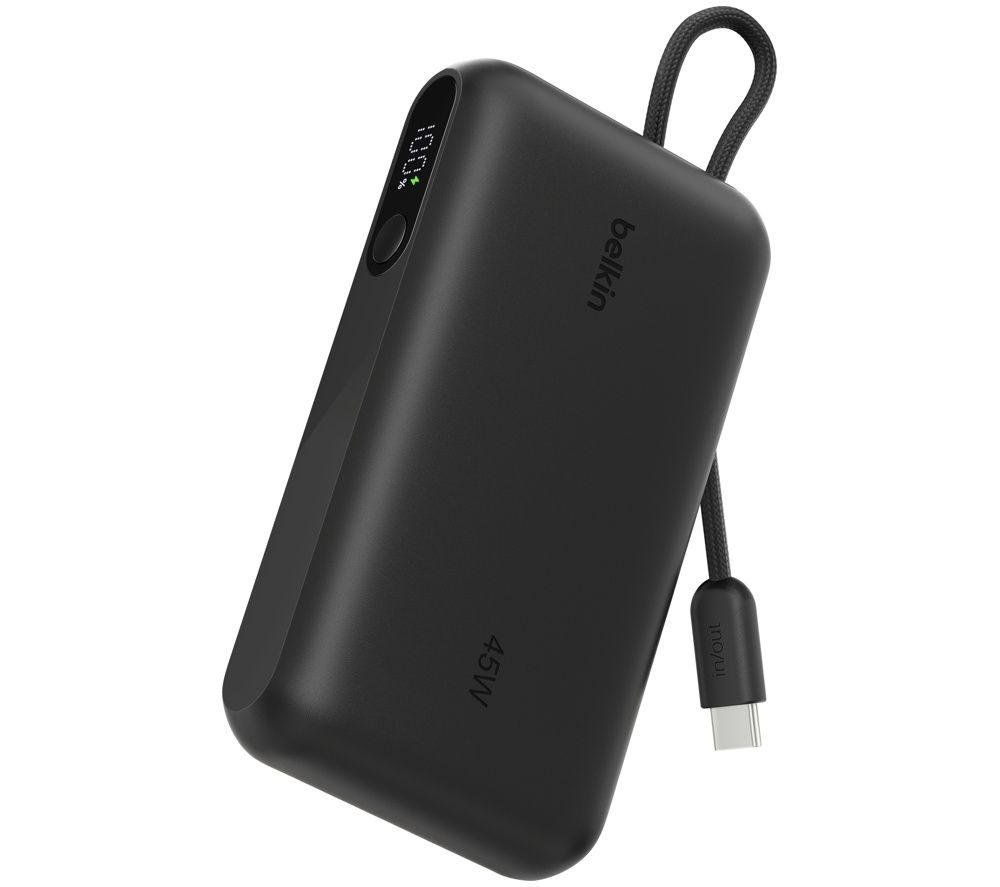 BELKIN UltraCharge BPB030hqBK 20,000 mAh Power Bank - Black, Black - Image 1