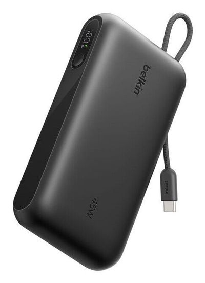 BELKIN UltraCharge BPB030hqBK 20,000 mAh Power Bank - Black, Black - Thumbnail 2