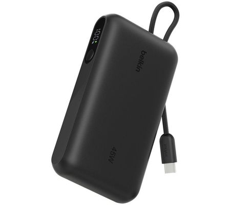BELKIN UltraCharge BPB029hqBK 10,000 mAh Power Bank - Black, Black