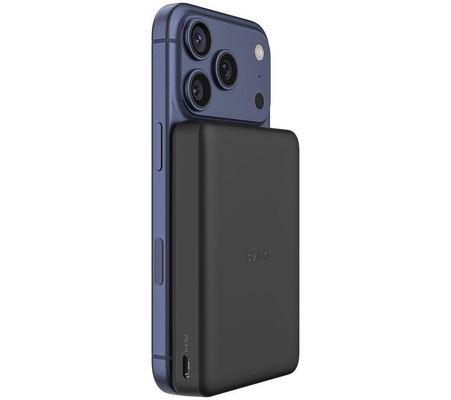 BELKIN BoostCharge BPD015hqBK 10,000 mAh Magnetic Power Bank - Black, Black