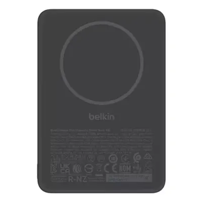 BELKIN BoostCharge BPD015hqBK 10,000 mAh Magnetic Power Bank - Black, Black - Thumbnail 2