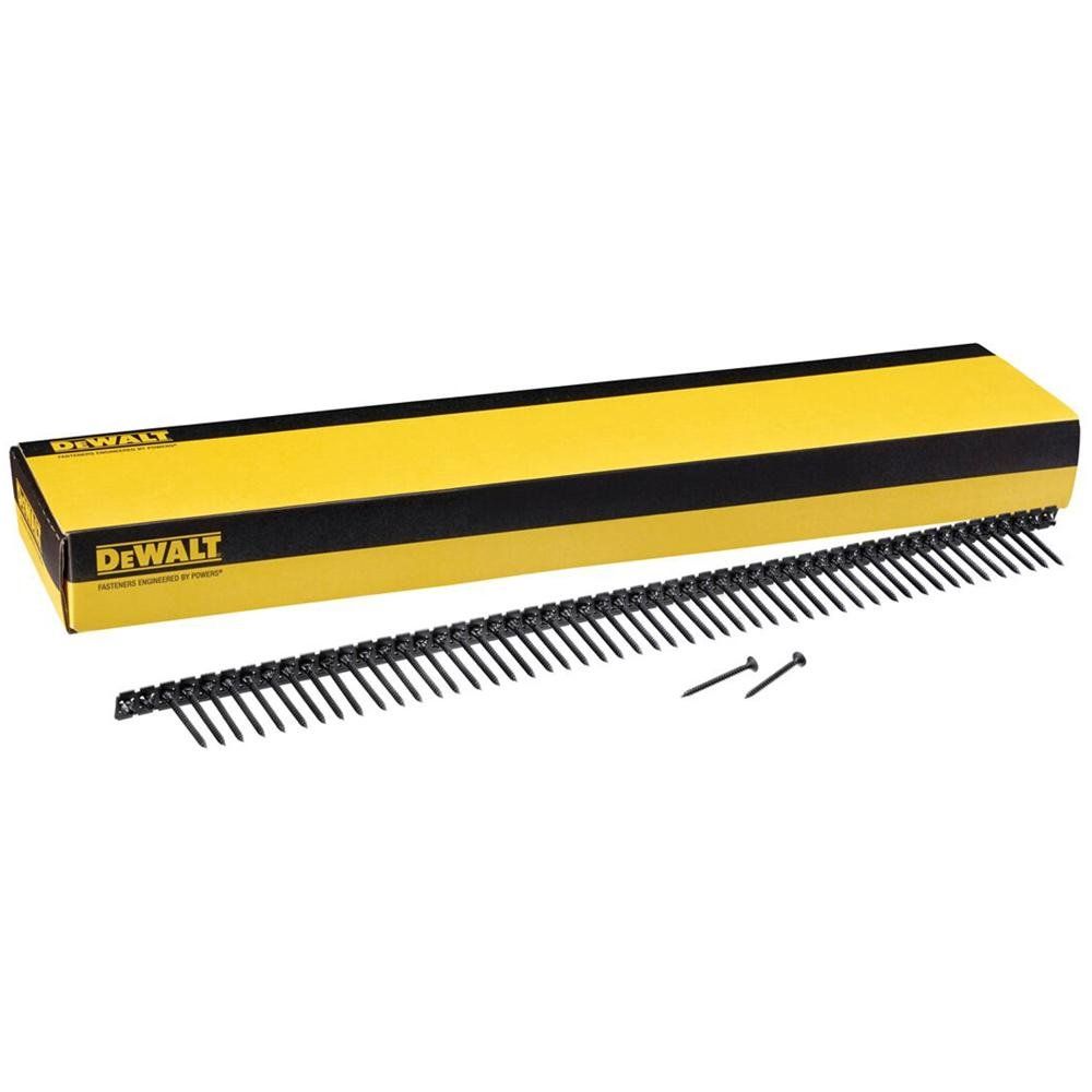 DeWalt Fine Thread Collated Dry Wall Screws - Image 1