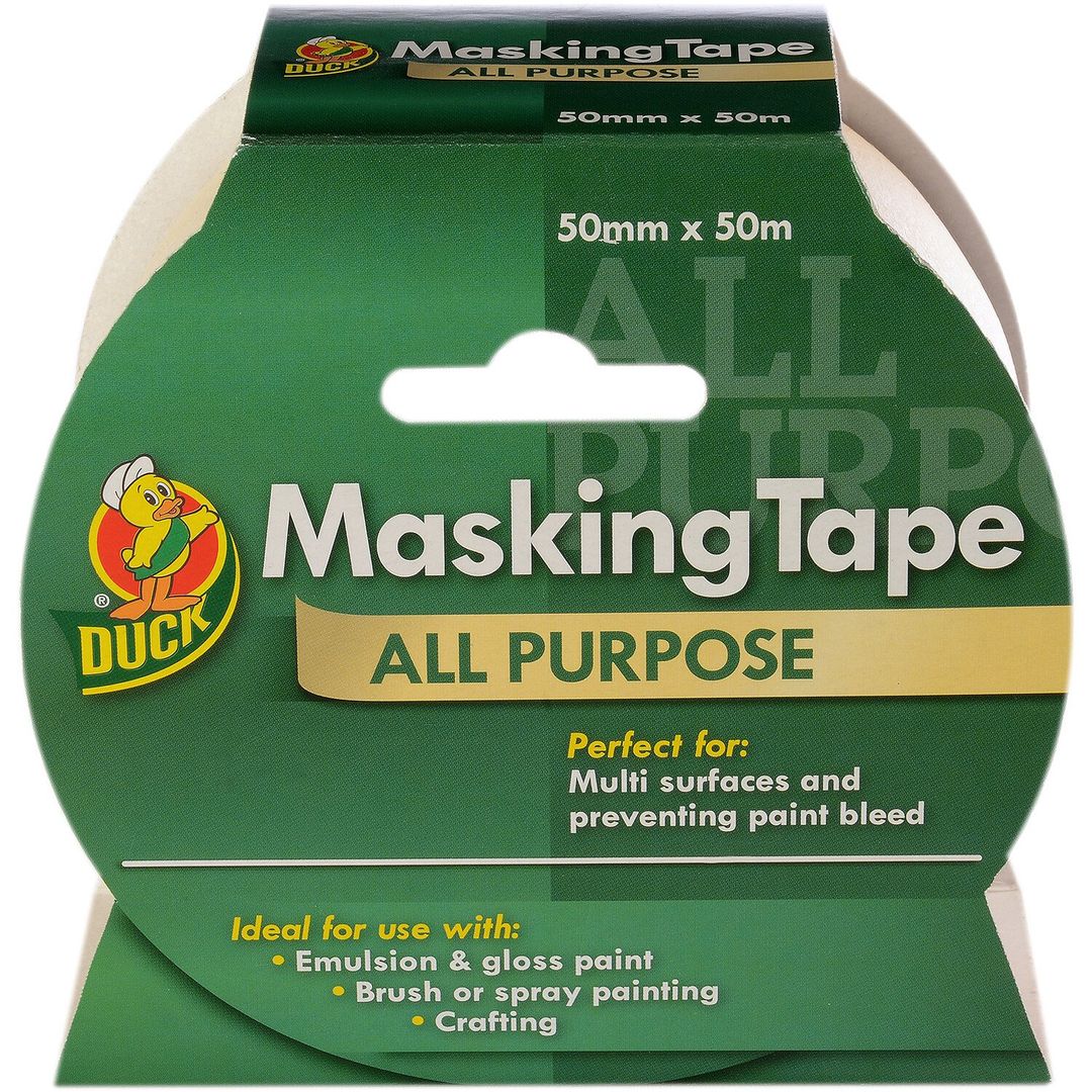 Duck All Purpose Masking Tape - 50mm - Image 1