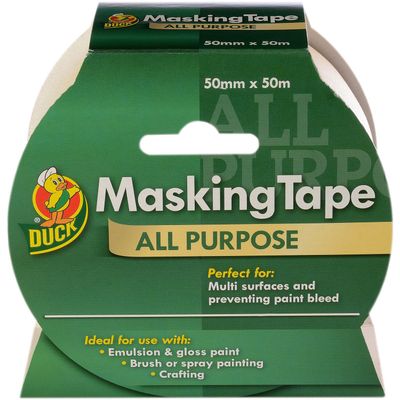 Duck All Purpose Masking Tape - 50mm