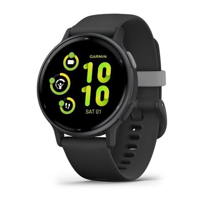 GARMIN vivoactive 5 Smart Watch - Slate & Black, Silver/Grey,Black