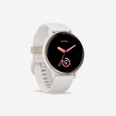 GARMIN vivoactive 5 Smart Watch - Cream Gold & Ivory, Cream,Gold - Thumbnail 2