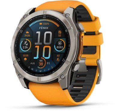 Garmin Fenix 8 3.56 cm (1.4") AMOLED 51 mm Digital 454 x 454 pixe