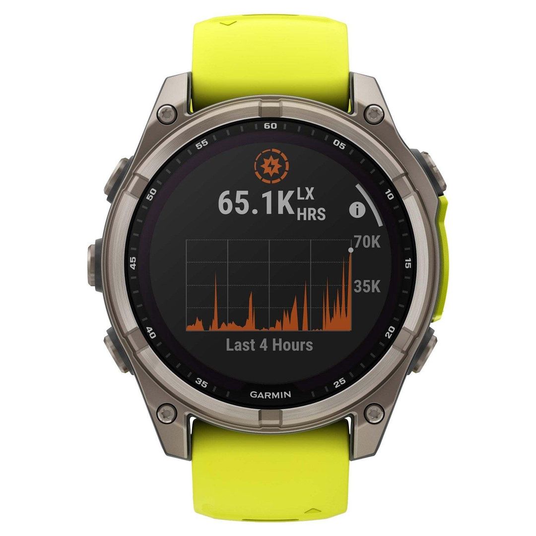 Garmin Fenix 8 Solar Sapphire Titanium 47mm GPS Watch - Image 1