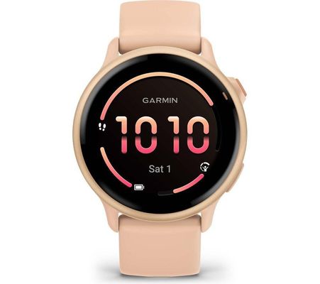 GARMIN vivoactive 6 Smart Watch - Pink Dawn, Pink