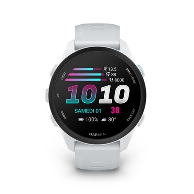GARMIN Forerunner 70 Sports Watch Whitestone, 43 mm, White