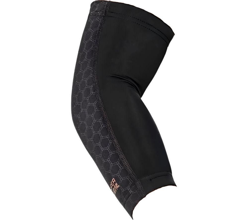 COPPER FIT Freedom Elbow Compression Sleeve - Large, Black, Black - Image 1