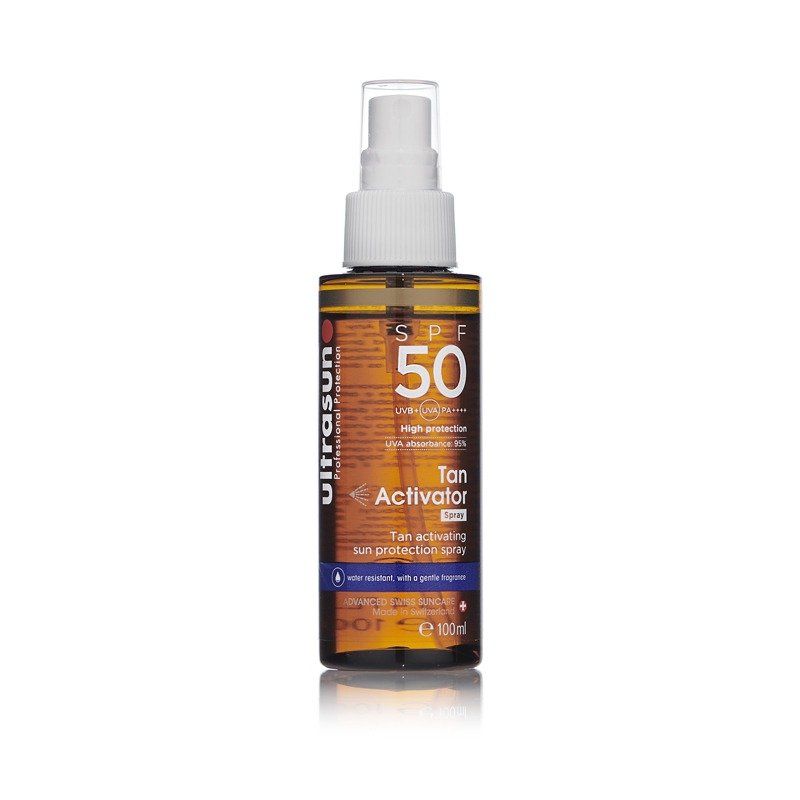 Ultrasun Body Tan Activator Spray SPF50 100ml - Image 1