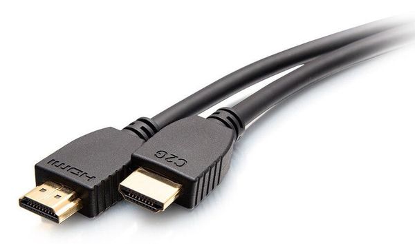 C2G 6ft (1.8m) Ultra High Speed HDMI? Cable with Ethernet - 8K 60Hz - Ultra High Speed - HDMI cable with Ethernet - HDMI male to HDMI male - 1.8 m - black - 8K60Hz (7680 x 4320) support