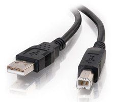 C2G USB 2.0 A/B Cable Black 5m USB cable USB A USB B - Image 1