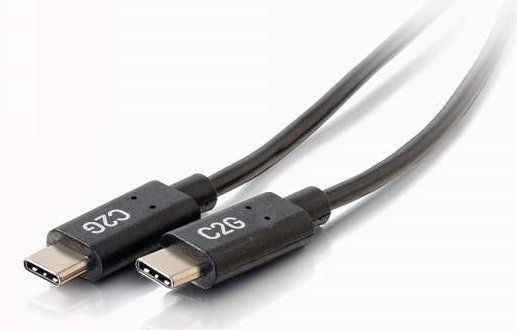 C2G 28826 USB cable USB 2.0 1.83 m USB C Black