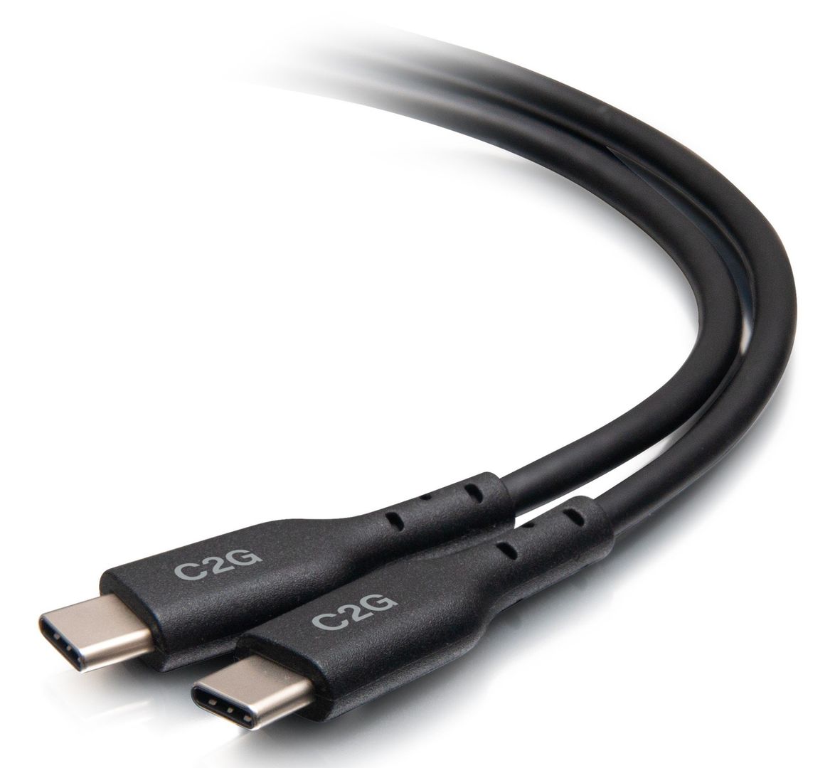 C2G 3.7m USB-C Male to USB-C Male Cable (20V 5A) - USB 2.0 (480Mbps) - Image 1