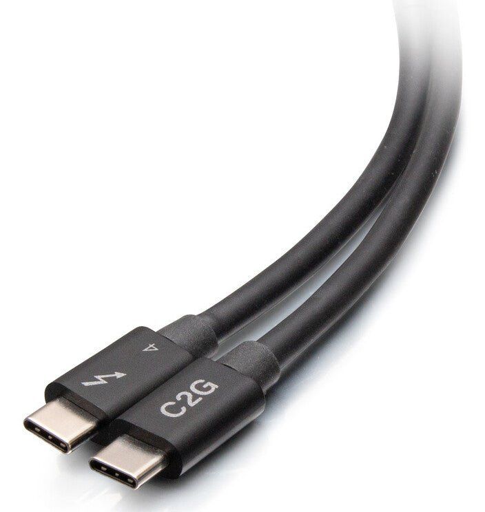C2G 6.6ft (2m) ThunderboltTM 4 USB-C® Active Cable (40Gbps) - Image 1