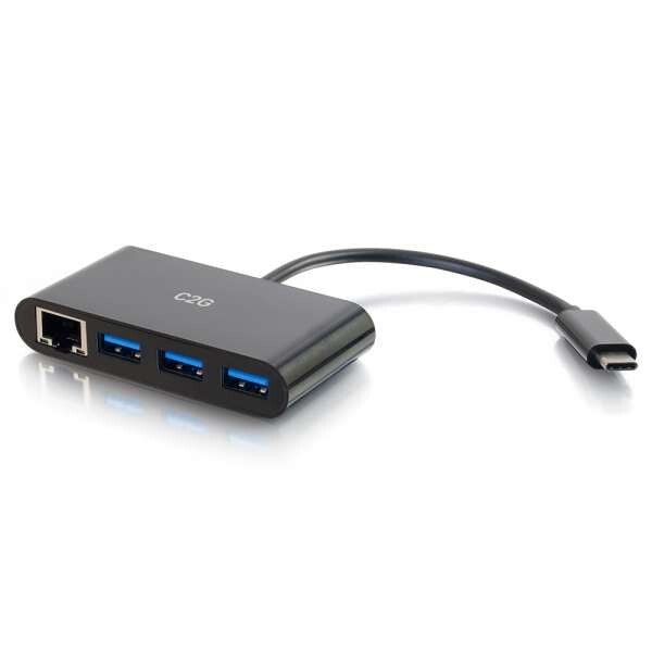 C2G 29747 laptop dock/port replicator USB 3.2 Gen 1 (3.1 Gen 1) Type-C Black - Image 1