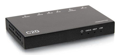 C2G HDMI® Ultra-Slim HDBaseT + RS232 and IR over Cat Extender Box Transmitter - 4K 60Hz - Image 1