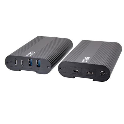 C2G Superbooster 2X4 USB Over Cat6a Extender Switch - USB 3.2 GEN1 (5G - Image 1