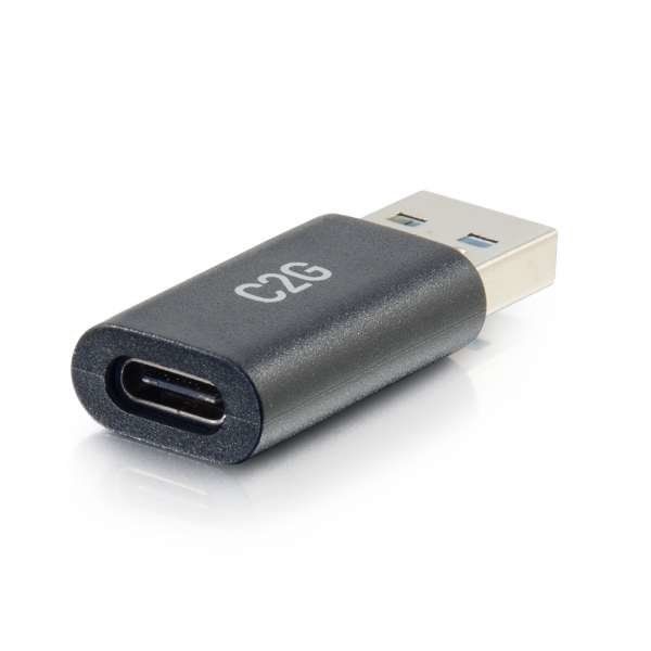C2G USB-C® Female to USB-A Male SuperSpeed USB 5Gbps Adapter Converter - Image 1